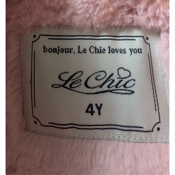 Le Chic Metallic Quilted Hooded Puffer Coat - Picture 5 of 6